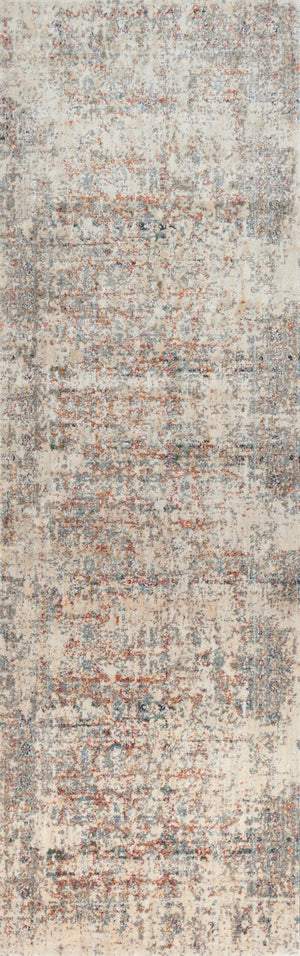 Loloi Rugs Javari Collection Rug in Ivory, Granite - 7'10" x 10'