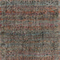 Loloi Rugs Javari Collection Rug in Charcoal, Sunset - 6'7" x 9'4"