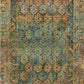 Loloi Rugs Javari Collection Rug in Lagoon, Fiesta - 6'7" x 9'4"