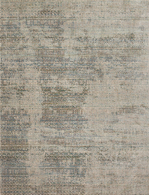 Loloi Rugs Javari Collection Rug in Ivory, Sea - 9'6" x 12'6"
