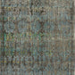 Loloi Rugs Javari Collection Rug in Steel, Lagoon - 12'0" x 15'0"