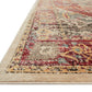 Loloi Rugs Javari Collection Rug in Berry, Sunrise - 9'6" x 12'6"