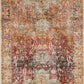 Loloi Rugs Javari Collection Rug in Berry, Sunrise - 9'6" x 12'6"