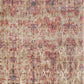 Loloi Rugs Javari Collection Rug in Drizzle, Berry - 9'6" x 12'6"