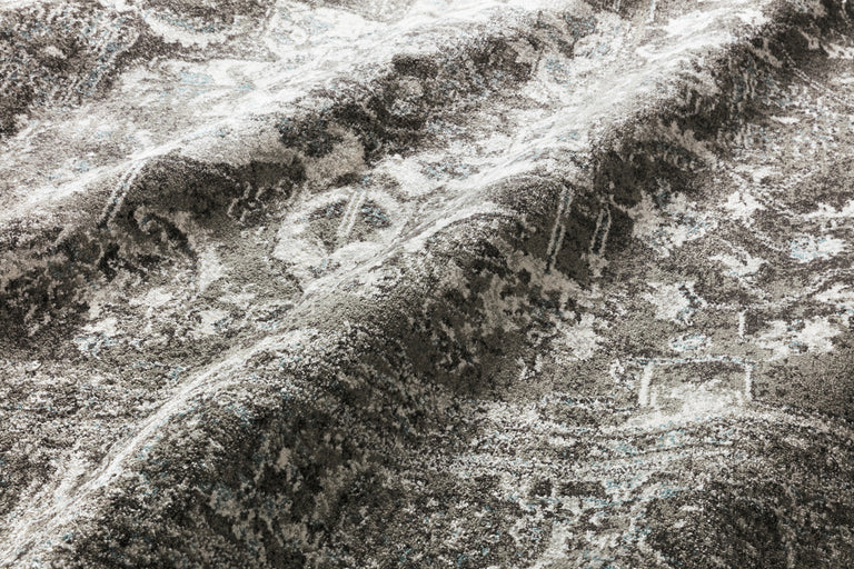 Loloi Rugs Joaquin Collection Rug in Charcoal, Ivory - 11'6" x 15'