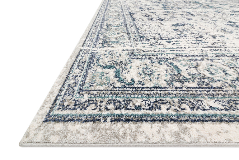 Loloi Rugs Joaquin Collection Rug in Lt. Green, Blue - 9'6" x 13'