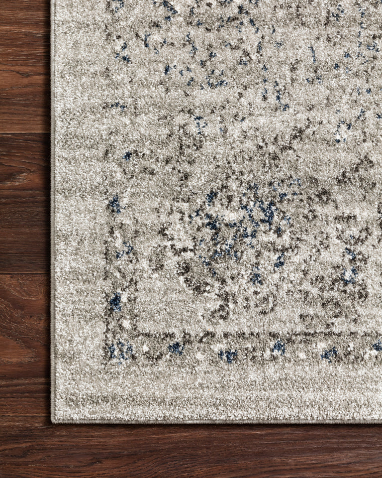 Loloi Rugs Joaquin Collection Rug in Dove, Grey - 9'6" x 13'