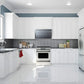 Fotile Slant Vent Series 30 in. 850 CFM Range Hood with Push Buttons in Silver Gray, JQG7502.G