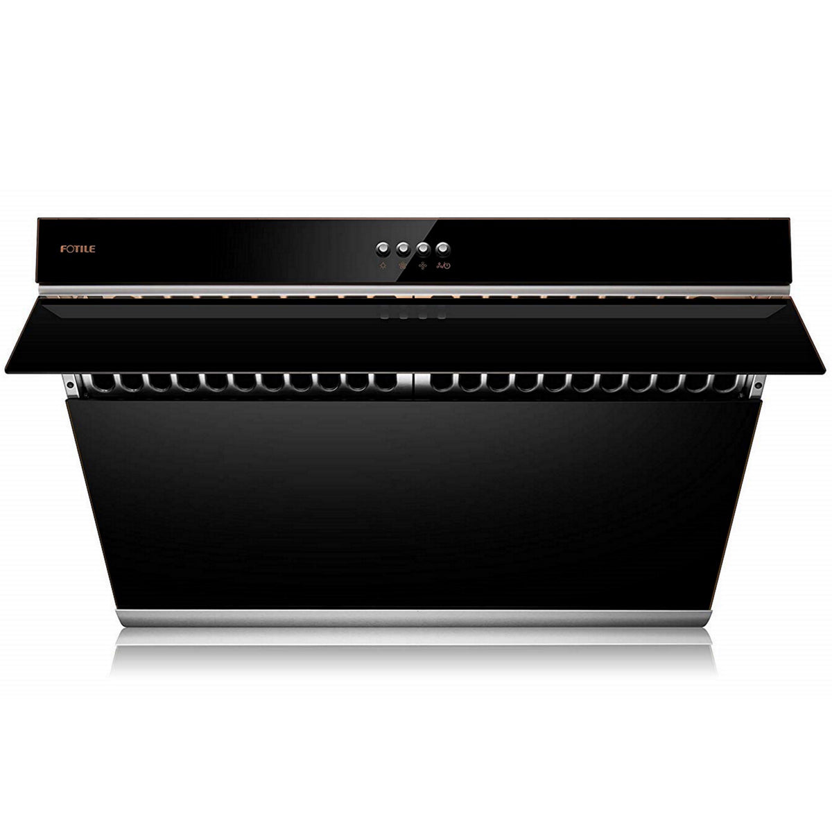Fotile Slant Vent Series 30 in. 850 CFM Range Hood with Push 