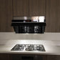 Fotile Slant Vent Series 36 in. 850 CFM Range Hood with Touchscreen in Onyx Black, JQG9001