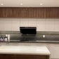 Fotile Slant Vent Series 36 in. 850 CFM Range Hood with Touchscreen in Onyx Black, JQG9001