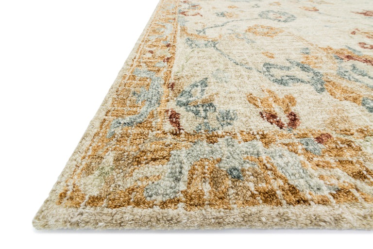 Loloi Rugs Julian Collection Rug in Ivory, Multi - 9'3" x 13'