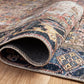Chris Loves Julia x Loloi Rug in Terracotta, Multi - 2'3" x 3'9"