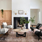 Chris Loves Julia x Loloi Rug in Terracotta, Multi - 2'3" x 3'9"