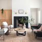Chris Loves Julia x Loloi Rug in Tangerine, Mist - 9'6" x 14'