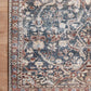 Chris Loves Julia x Loloi Rug in Denim, Spice - 9'6" x 14'
