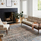 Chris Loves Julia x Loloi Rug in Denim, Spice - 9'6" x 14'