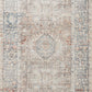 Chris Loves Julia x Loloi Rug in Natural, Ocean - 2.5' x 7'6"