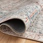 Chris Loves Julia x Loloi Rug in Natural, Ocean - 2'6" x 12'0"