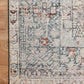 Chris Loves Julia x Loloi Rug in Natural, Ocean - 2'6" x 12'0"