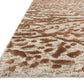 Loloi Rugs Juneau Collection Rug in Oatmeal, Terracotta - 5' x 7'6"