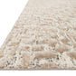 Loloi Rugs Juneau Collection Rug in Ash, Taupe - 5' x 7'6"