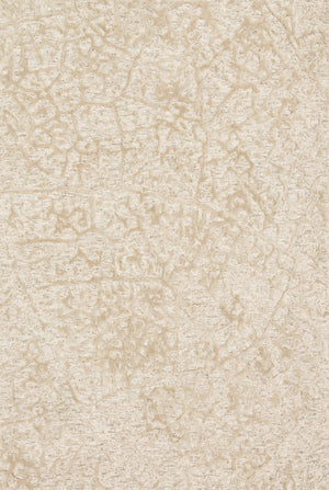 Loloi Rugs Juneau Collection Rug in Ant Ivory, Beige - 5' x 7'6"