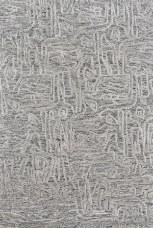 Loloi Rugs Juneau Collection Rug in Grey, Grey - 5' x 7'6"