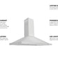 ZLINE 48 in. Convertible Vent Wall Mount Range Hood in Stainless Steel, KB-48