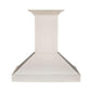 ZLINE 48 in. Wooden Wall Mount Range Hood in White, KBTT-48