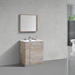 KubeBath Milano 30 in. Modern Bathroom Vanity - Nature Wood, KFM30-NW