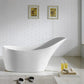 KubeBath Victorian 67 in. Free Standing Bathtub, KFST1067
