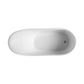 KubeBath Victorian 67 in. Free Standing Bathtub, KFST1067