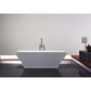 Kubebath, Volta 71'' Free Standing Bathtub - KFST2671