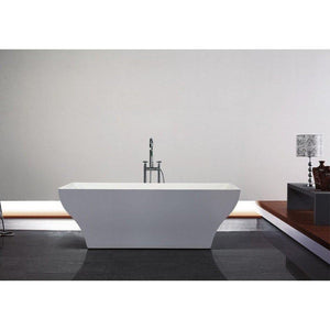 Kubebath, Volta 71'' Free Standing Bathtub - KFST2671