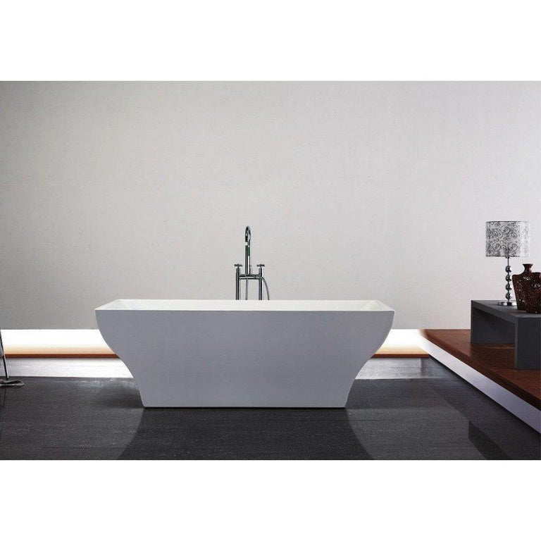 Kubebath, Volta 71'' Free Standing Bathtub - KFST2671