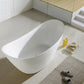 KubeBath Kube Luna 68 in. Free Standing Bathtub, KFST2768