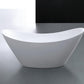 KubeBath Kube Luna 68 in. Free Standing Bathtub, KFST2768