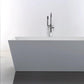 KubeBath Squadra 59 in. Free Standing Bathtub, KFST5059