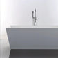 KubeBath Squadra 63 in. Free Standing Bathtub, KFST5063