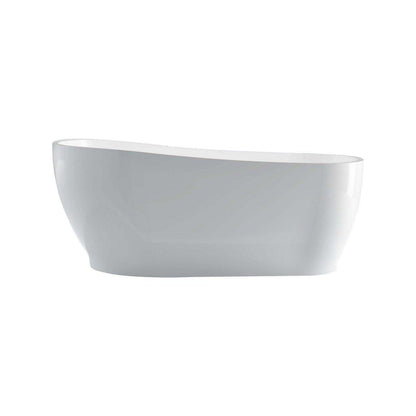 KubeBath, Kono 67 in. Free Standing Bathtub - KFST7567