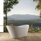 KubeBath Kube Lavello 67 in. Free Standing Bathtub, KFST9867