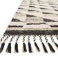 Loloi Rugs Khalid Collection Rug in Natural, Black - 9'6" x 13'6"