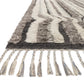 Loloi Rugs Khalid Collection Rug in Stone, Charcoal - 7'9" x 9'9"