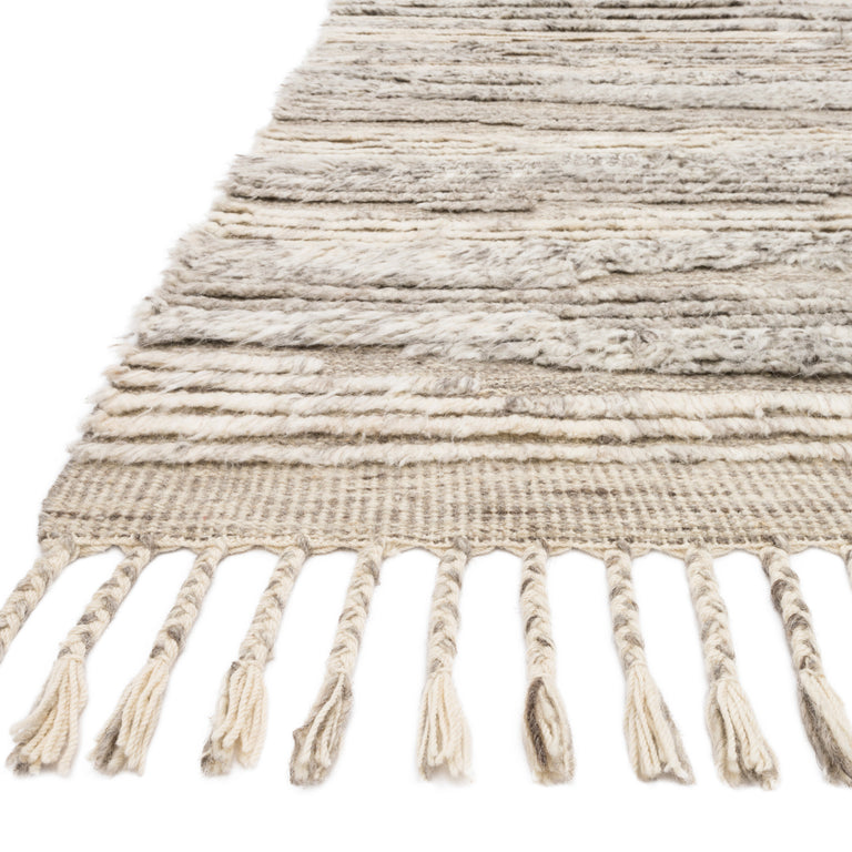 Loloi Rugs Khalid Collection Rug in Natural, Ivory - 4'0" x 6'0"
