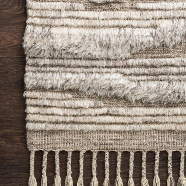 Loloi Rugs Khalid Collection Rug in Natural, Ivory - 4'0" x 6'0"