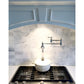 Kingston Brass Restoration Two-Handle 1-Hole Wall Mounted Pot Filler Faucet In Polished Chrome, KS3101AL