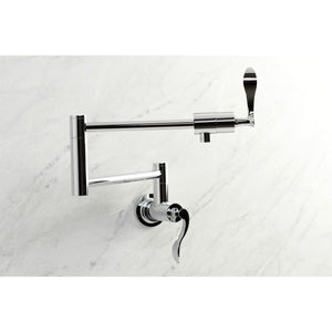 Kingston Brass Pot Filler in Polished Chrome, KS4101CFL