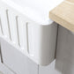 Kingston Brass 36 In. Apron Front Farmhouse Single Bowl Kitchen Sink, Matte White, GKFA361810RM