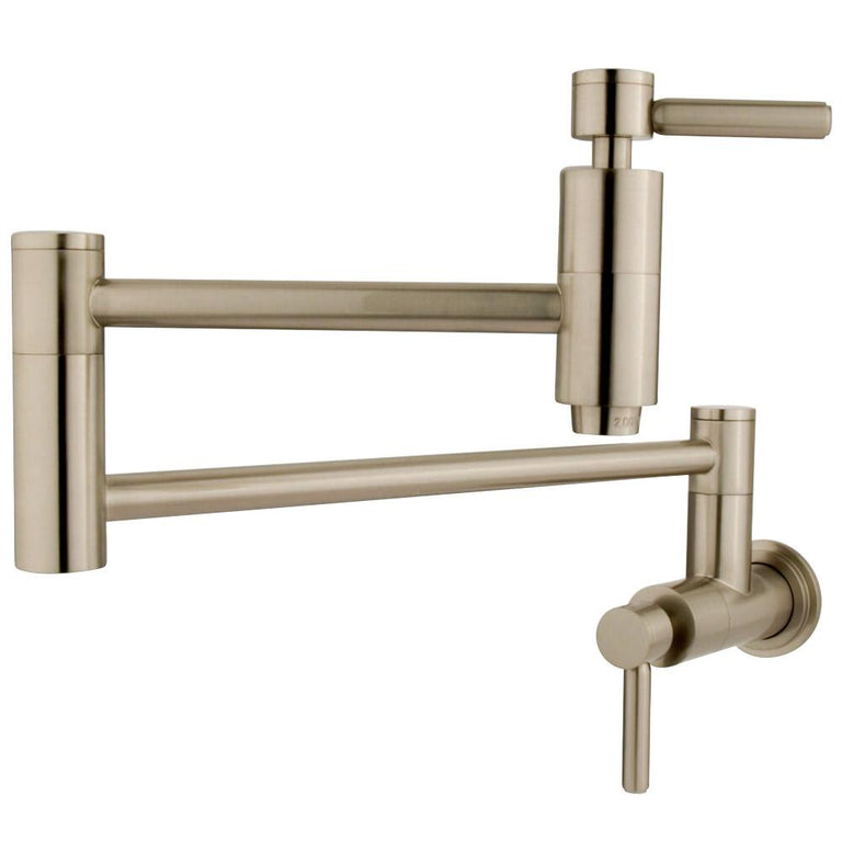 Kingston Brass Concord Two-Handle 1-Hole Wall Mounted Pot Filler